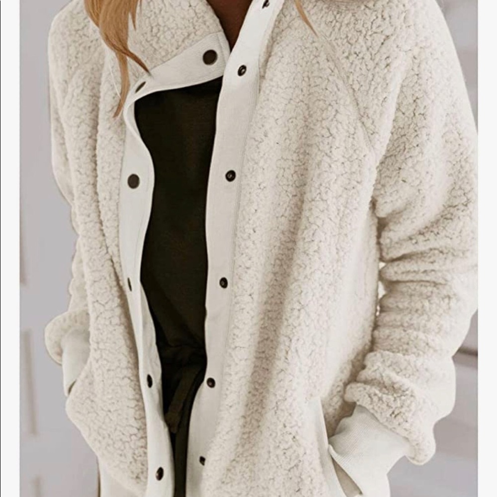 NWT Jacket Coat with Pockets - Picture 3 of 9